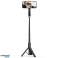 Selfie Stick L04S Magsafe Bluetooth statyw Stativ Sort billede 2