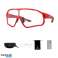 Lunettes de soleil cyclistes polarisées Rockbros 10135R rouge photo 1