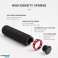 Rockbros BT1001BKRD bicycle grips made of sponge for handlebars, black part image 2