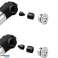 Rockbros JG 1040B sykkelpumpe, liten, sort bilde 1