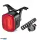 Luz trasera LED para bicicleta Rockbros Q2S con sistema de parada inteligente fotografía 2