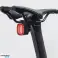 Luz trasera LED para bicicleta Rockbros Q2S con sistema de parada inteligente fotografía 4