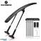 Rockbros Universal Fahrradschutzblech 28210007001 verstellbar schwarz Bild 1