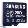 Карта пам'яті Samsung microSDXC PRO Ultimate 512 ГБ 200 МБ/с UHS I/U3 M зображення 1
