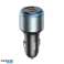 Autolader HOCO USB A 2 x Type C PD QC 95W NZ9 zwart foto 1