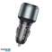 Autolader HOCO USB A 2 x Type C PD QC 95W NZ9 zwart foto 4