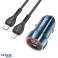 HOCO Φορτιστής Αυτοκινήτου USB A Type C Καλώδιο Type C σε Lightning PD εικόνα 2