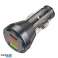 HOCO USB A Type C autolader met display Type C kabel foto 3