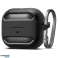 "Spigen" tvirtas šarvų dėklas, skirtas "Samsung Galaxy Buds 3 / 3 Pro Matte Black" nuotrauka 1