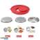 Herzberg HG 04036: Set di ciotole per 3 pezzi con coperchio grattugia foto 3
