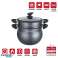 Herzog HR 2006 : Pot à Couscous Enduit de Pierre Noire 5L photo 3