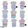 LAURA ASHLEY Lot de 3 Body à manches courtes pour bébés filles Babygrow £2.50 photo 3