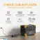 PECRON 2000W Centrale Électrique Portable Générateur Solaire 1920Wh LiFePO4 pour le camping photo 1