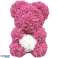 BQ54A URSO ROSA COM CORAÇÃO 25CM ROSA foto 8