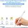 Stylet pour Samsung Galaxy Tab A9+/A8/A7, Stylet haute sensibilité avec pointe ultra fine de 1,5 mm pour Samsung Galaxy Tab A9+/A8/A7, Blanc photo 2