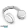 Słuchawki nauszne bezprzewodowe Bluetooth Philips białe Tah4205wt zdjęcie 1
