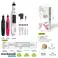 Lime à ongles électrique blanche Perceuse à ongles professionnelle 1 ensemble Perceuse de manucure électrique professionnelle Pratique Siège d’ongle Ensemble de pédicure Set avec bavures Ongle photo 2