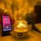 Kostka polární záře s Bluetooth reproduktorem, bezdrátová zářící lampa Aurora 16 barev, dobíjecí projektor galaxie s oceánskými vlnami, hvězdná senzorická noc fotka 1