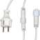 10 meter Witte lichtslingers voor buiten - 10 lichtfittingen, IP54 waterdicht, E27 AC 220-240V, 50/60HZ, 35W foto 3