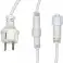 5 meter Zwarte lichtslingers voor buiten - 10 lichtfittingen, IP54 waterdicht, E27 AC 220-240V, 50/60HZ, 35W foto 3