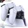 Dual Controller Dock Gamepad voor PlayStation 5 PS5 Wit foto 2