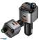 Transmisor de coche FM Alogy USB Cargador QC 3.0 + USB-C PD Blueto fotografía 1