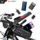 Étui de sacoche de téléphone de vélo 6,7 pouces sac de support de vélo capacité de cadre photo 5