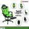 Chaise de bureau ou de jeu ergonomique Herzberg Rouge photo 2