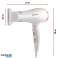 Alpina ED 88324 :Sèche-cheveux 1600 2000W Blanc/Or rose photo 4
