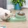 Herzberg HG 04197 : Distributeur d’eau et d’aliments pour animaux de compagnie multifonctionnel photo 1