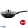 Herzog HR 2617: 28cm Marble Coated Wok with Aroma Knob Glass Lid image 2