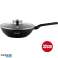 Herzog HR 2618: 32cm Marble Coated Wok with Aroma Knob Glass Lid image 2