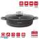 Herzog HR 5213: 32cm Marble Coated Shallow Casserole with Aroma Knob   6.1L image 3