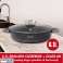 Herzog HR 5213: 32cm Marble Coated Shallow Casserole with Aroma Knob   6.1L image 4