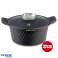 Herzog HR 5219 : 32cm Diamond Design Marble ReatedCasserole avec bouton d’arôme 9.7L photo 2