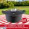 Herzog HR 5219 : 32cm Diamond Design Marble ReatedCasserole avec bouton d’arôme 9.7L photo 4