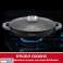 Herzog HR 5231: 40cmMarble Coated Wok with Glass Lid Aroma Knob   8.5L image 4