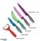 Ensemble de 7 couteaux multicolores Royalty Line photo 2
