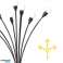 LAMPE DE JARDIN SOLAIRE 6 LED BOULES DÉCORATIVES MARTELÉES HAUT 70CM EXTÉRIEUR photo 3