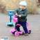 PR-5006 Mini Scooter - Σέλα Scooter με 3 τροχούς - LED Τροχοί - 47-71 CM εικόνα 1
