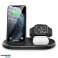 Qi 3in1 juhtmevaba induktiivne laadija W55 iPhone'ile / AirPodsile / kellale foto 6