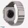Steelband Armband Band för Apple Watch 4 / 5 / 6 / 7 / 8 / 9 / Se / bild 4
