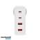 Somostel Power Selivery Q24 130W Gan 2x USB C 2x Vegglader bilde 6