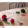 DIY guirlande Glædelig jul pompon 20 dele VE 26 i udsalgspakke billede 4