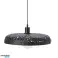 Suspension Paloma rotin dans les tailles 60 / 50 et 40 cm et en couleur naturelle et noire photo 4