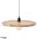 Suspension Paloma rotin dans les tailles 60 / 50 et 40 cm et en couleur naturelle et noire photo 6