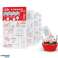 Kit decorazioni per torte set 100 pezzi 20 cm foto 1