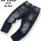 Voorraad partijen bruine jeans leeuwen met rip washes licht donker maat 44-54 foto 6