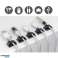 Clip autoadesive x50 Desktop Cable Organizer Organizzatori di cavi foto 3
