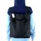 50 Stk. Roots and Rockets Rucksacktaschen All Black Rucksack Tasche, Restposten Paletten Großhandel für Wiederverkäufer Bild 3